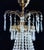 Traditional Empire Swedish Chandeliers in Cut Glass, 1890s For Sale - Image 3 of 4