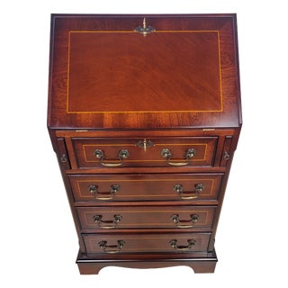 Vintage Writing Bureau Desk from Ashmore Furniture, 1999 For Sale