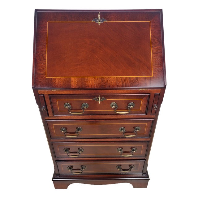 Vintage Writing Bureau Desk from Ashmore Furniture, 1999 For Sale