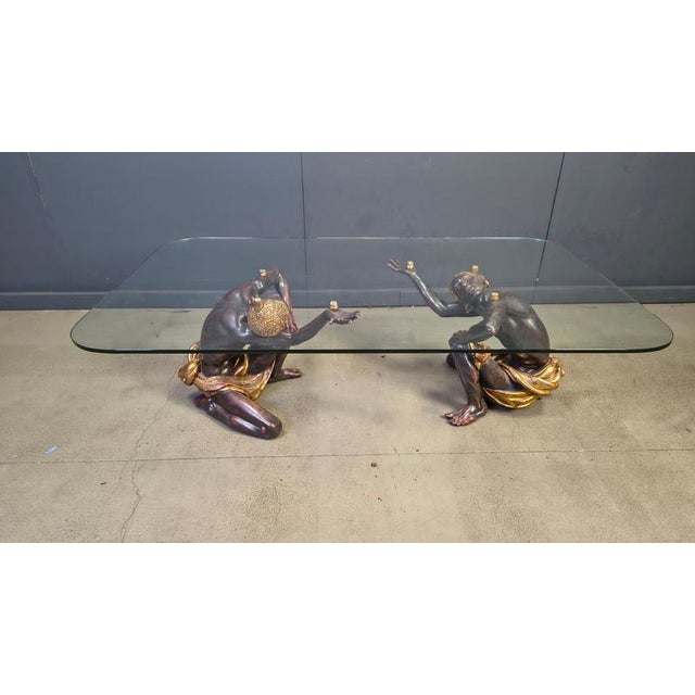 Vintage Sculptural Figure Coffee Table, 1960s For Sale - Image 13 of 16