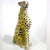Black Italian Terracotta Leopard Statue, 1950 For Sale - Image 8 of 8