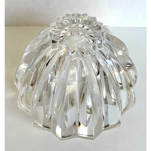 Glass Vintage Orrefors Crystal "Zodiac" Signed Bowl For Sale - Image 7 of 10