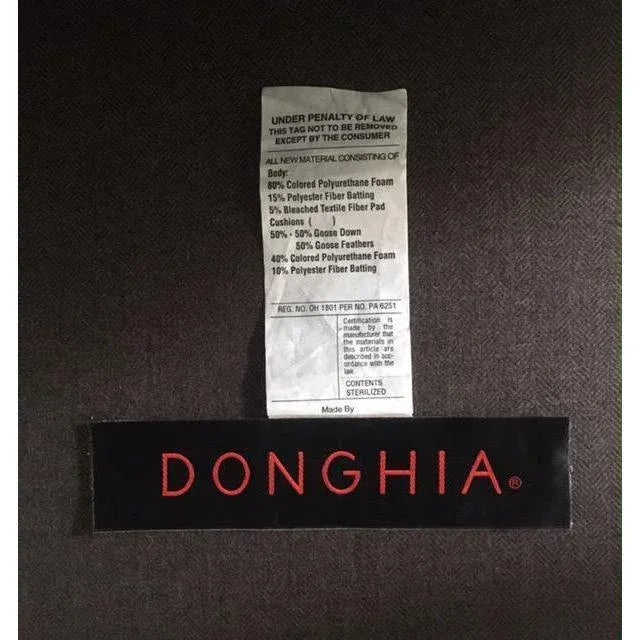 Vintage C.1998-2000 Original Donghia "Bond Street" Collection Chaise For Sale - Image 11 of 13