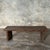 Small Low Bench in Antique Indonesian Teak, 1980s For Sale - Image 10 of 18