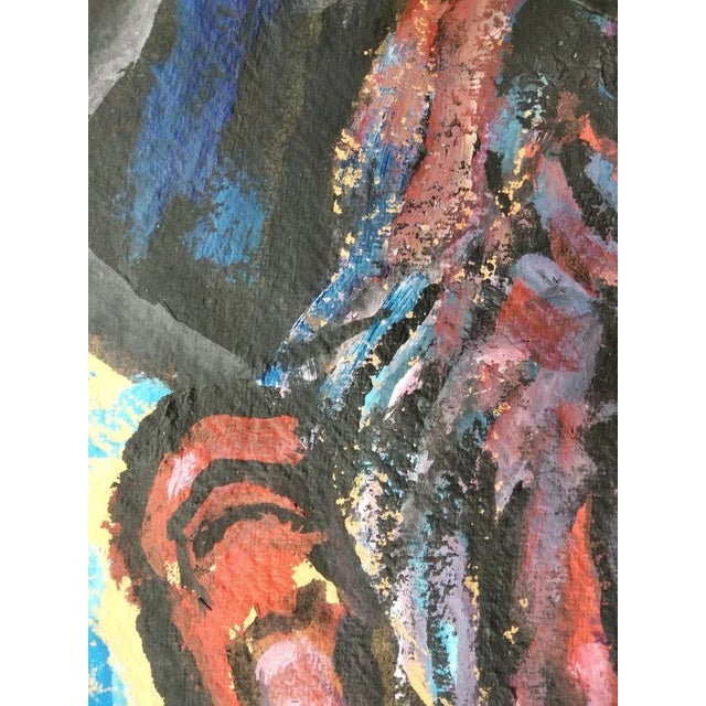 Melchor Zapata, Untitled, 2014, Acrylic on Paper For Sale - Image 3 of 5