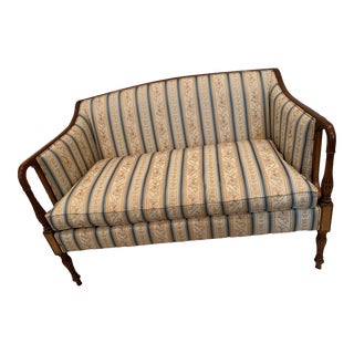 1980s Southwood, Hickory Nc, Sheraton Settee For Sale