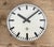 Industrial Acrylic Glass Station Wall Clock from Tn, 1960s For Sale - Image 6 of 17