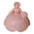 Vintage Southern Belle Glass Lamp With Shade For Sale