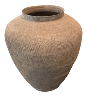 Stoneware Storage Jar China East Zhou Dynasty