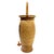 Tan 1980's Studio Stoneware Wine Jug With Spigot - Ken Edwards Montana Potter For Sale - Image 8 of 12