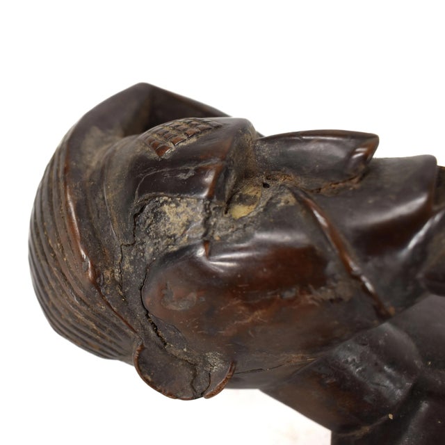 Wood Early 20th Century Chokwe Standing Dance Figure Angola For Sale - Image 7 of 9