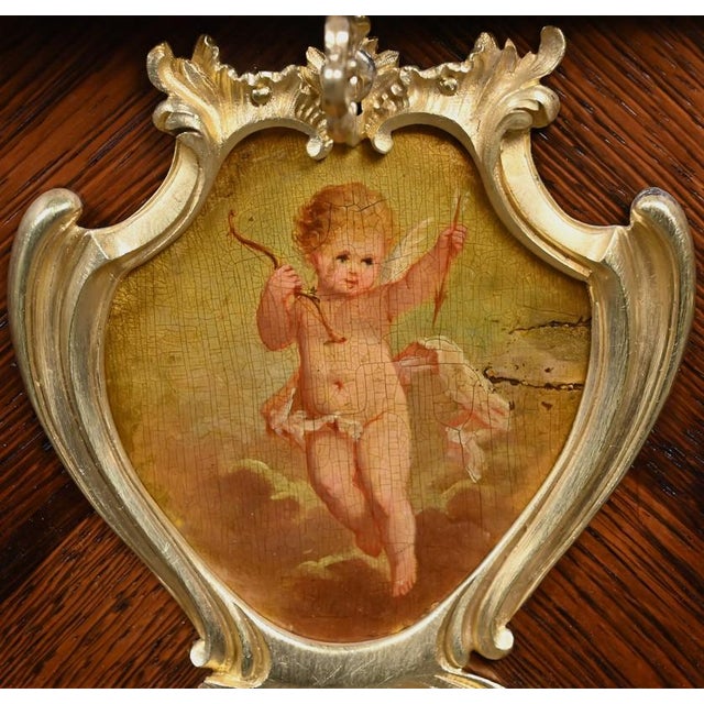 Small Louis XV Style Marquetry Worktable, Late 19th Century For Sale - Image 9 of 18