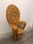 1960s Vintage Italian Grand Wicker Peacock Chair For Sale In Miami - Image 6 of 10