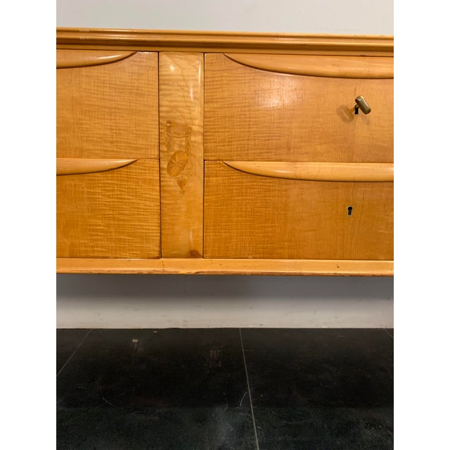 Wood Maple Wood Dresser, 1950s For Sale - Image 7 of 11