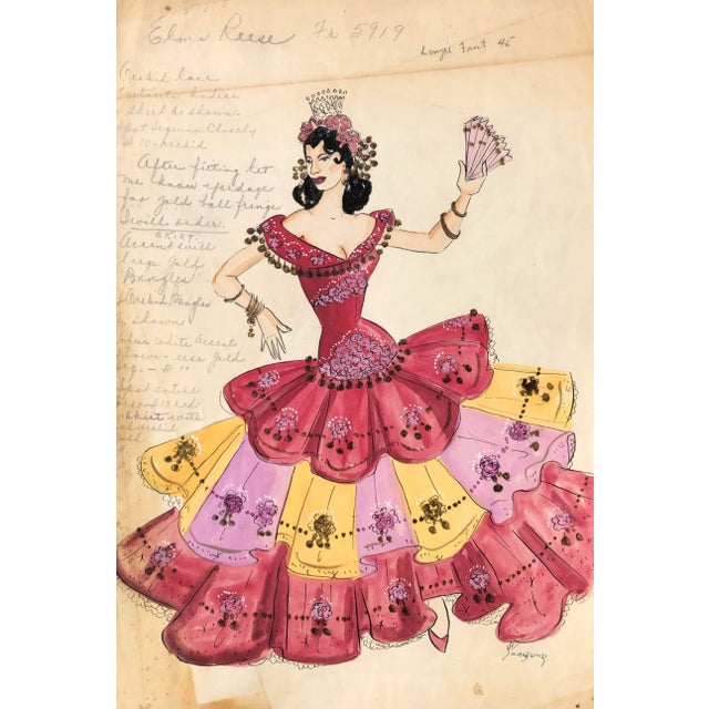 Figurative 1960s Larry Youngblood Mardi Gras Costume For Sale - Image 3 of 3