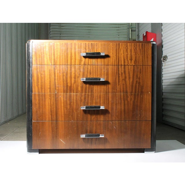 Early 20th Century Donald Deskey Deco Chest of Drawers For Sale - Image 5 of 7