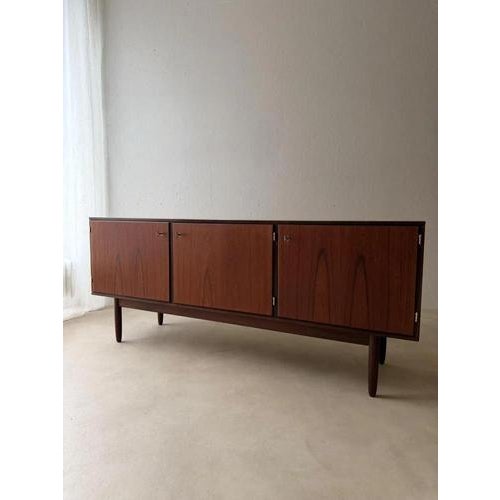 Vintage Danish Teak Sideboard, 1960s For Sale - Image 12 of 18