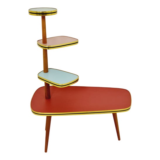 Vintage German Plant Stand, 1950s For Sale