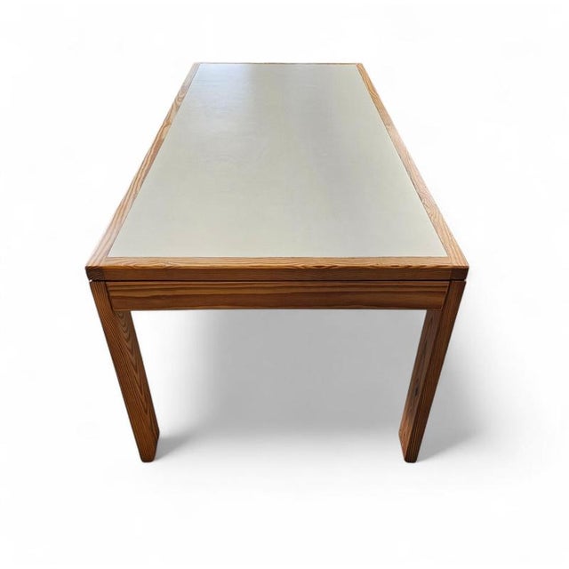 Pine Dining Table with Formica Top, 1970s For Sale - Image 5 of 12