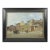 Street View in France, Oil on Canvas Painting by Renzo Gori For Sale