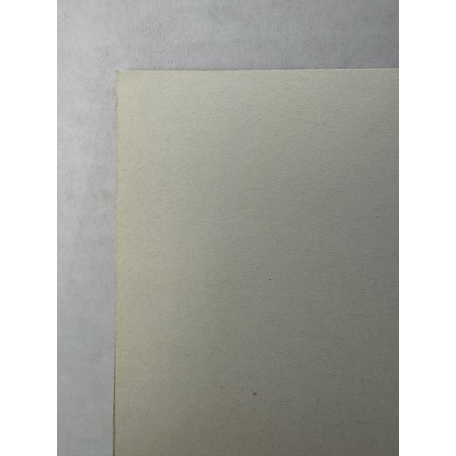 1940s Original Signed Graphite Illustration of Child Holding Puppy, 10 × 8.5 In. For Sale - Image 4 of 6