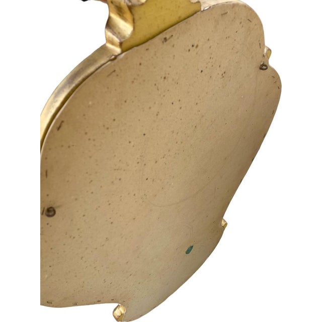 Wood Vintage Baroque Louis XV Style Gilded Wood Mirror, 1890s For Sale - Image 7 of 8