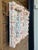 Whimsical custom coastal wall mirrors completely adorned in layers of blush pink and creamy white seashells for the...
