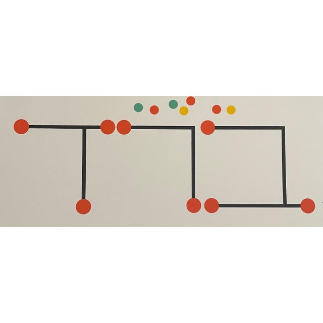 Yaacov Agam, Agam Silkscreen Mod Judaica Lithograph Hand Signed Israeli Kinetic Op Art Print, 1985 For Sale In Miami - Image 6 of 11