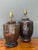 Vintage Boho Glazed Ceramic Lamps - Set of 2 For Sale - Image 17 of 18
