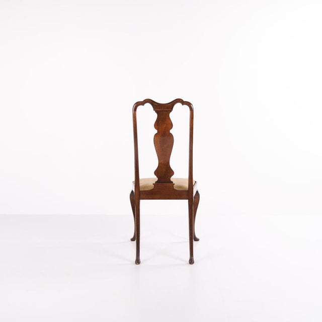 15th Century & Earlier Louis XV Style Dining Chairs in Mahogany with Floral Upholstery, Set of 3 For Sale - Image 5 of 13