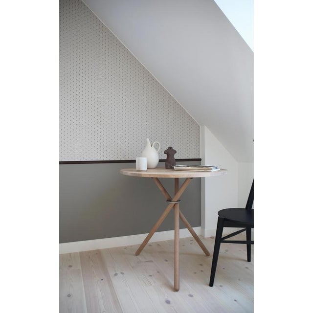 Not Yet Made - Made To Order Aldric Light Oak Café Table by Eberhart Furniture For Sale - Image 5 of 15