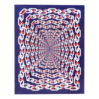 Tea Towel in Cotton and Linen by Alto Duo For Sale