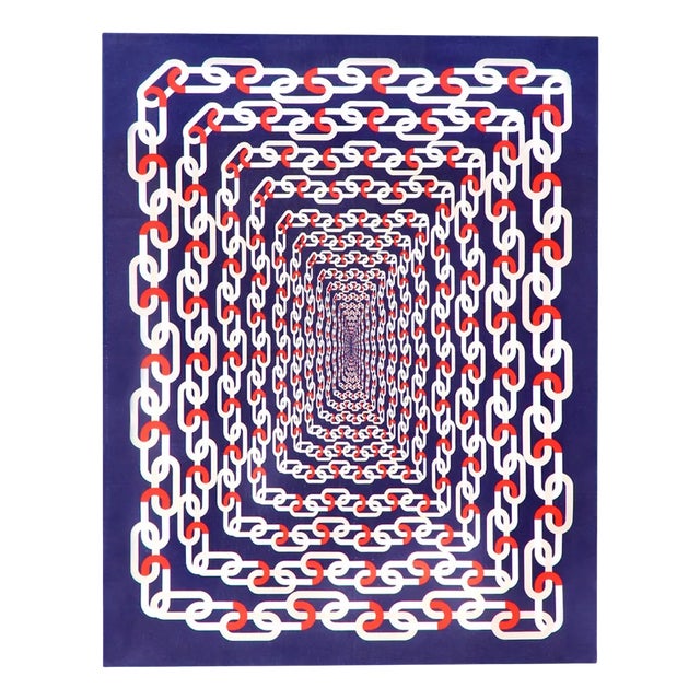 Tea Towel in Cotton and Linen by Alto Duo For Sale