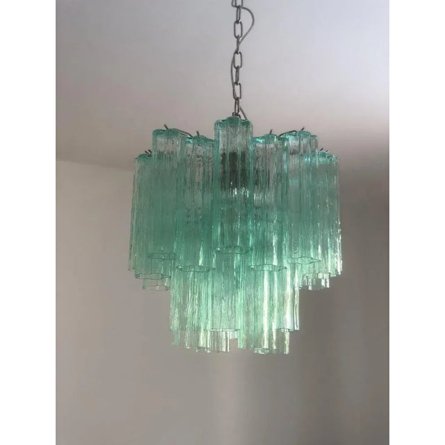 Sputnik Chandelier in Light Green Murano Glass from Simoeng For Sale - Image 10 of 12