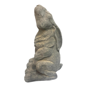 Vintage of Moon-Gazing Hare Statue