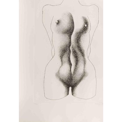 Etching realized by Giacomo Porzano in 1972. Hand signed and numbered in pencil. Edition of 100 in arab numbers and 20 in...
