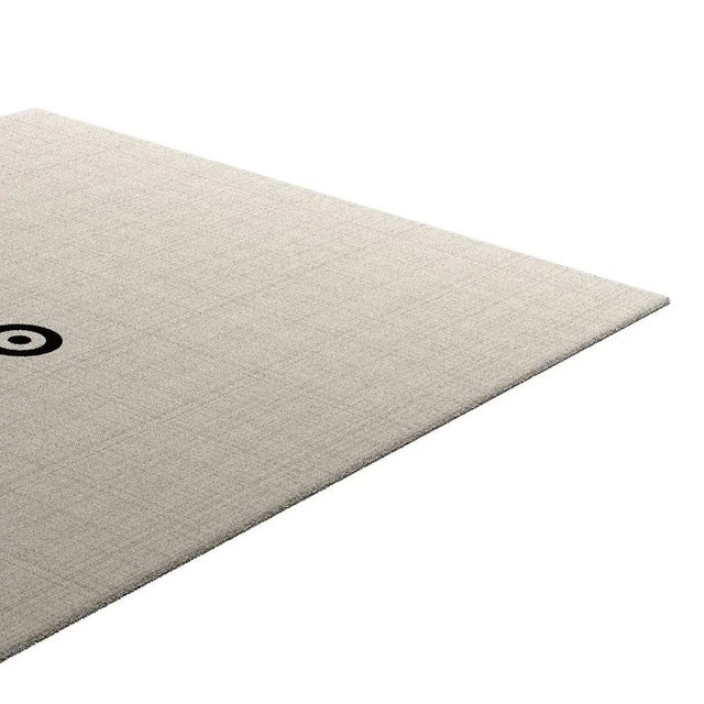 Contemporary Tapis Kids #01 Modern Neutral Color Wool Rug by TAPIS Studio For Sale - Image 3 of 4