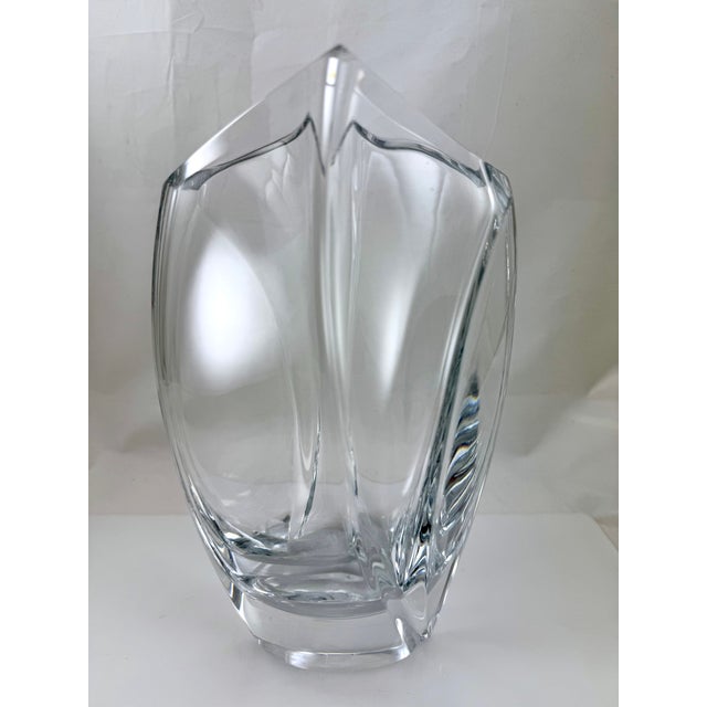 Baccarat Baccarat Large R.Rigot Giverny Vase 10 5/8" - France For Sale - Image 4 of 7