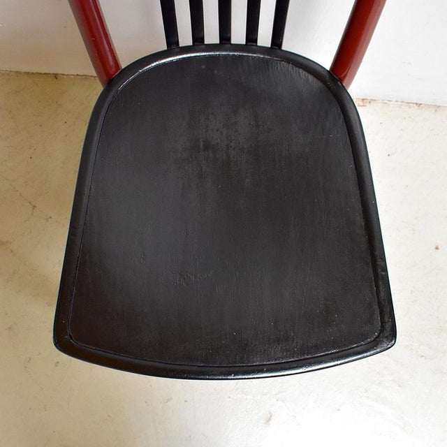 Painted Wooden Chair, 1940s-1950s For Sale - Image 4 of 15