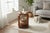 Wood 1930s French Art Deco Walnut Side Table With Sculptural Architectural Base- Fully Restored, Open Shelf For Sale - Image 7 of 17