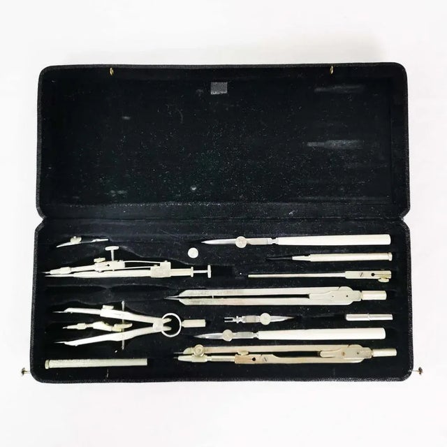 1950s Drawing Instruments from Mellert, Germany, 1950s, Set of 13 For Sale - Image 5 of 5