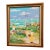 Acrylic Painting “Garden by the Sea” by Unknown Artist For Sale