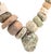 Pre-Columbian Graduated Stone Bead Necklace. 4.5" Diameter. Provenance: From a New York City Collection.