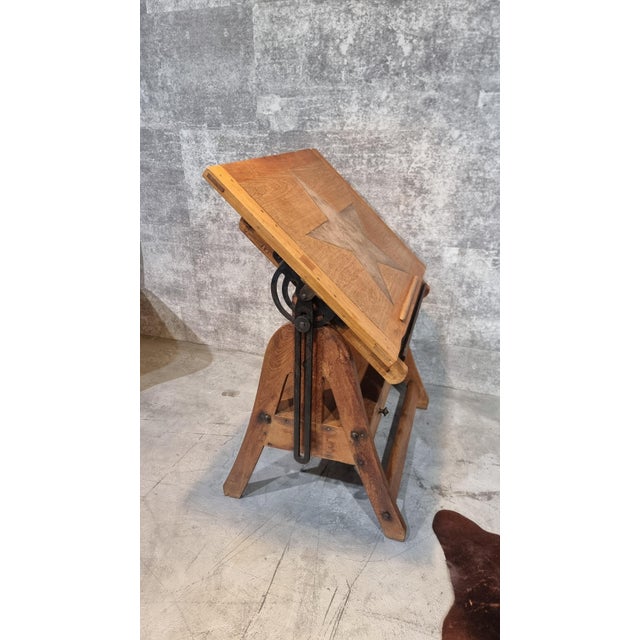 Antique Drafting Table, 1890s For Sale - Image 16 of 18