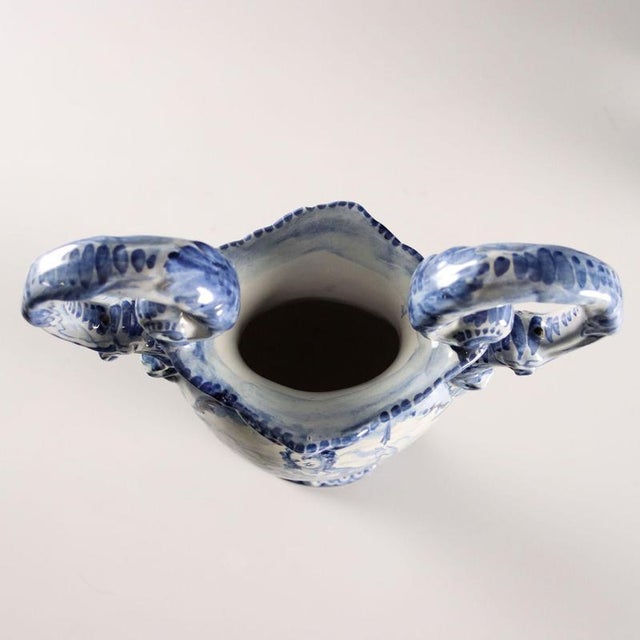 Ceramic Vases from Manifattura Giuseppe Mazzotti Albissola, Set of 3 For Sale - Image 7 of 16