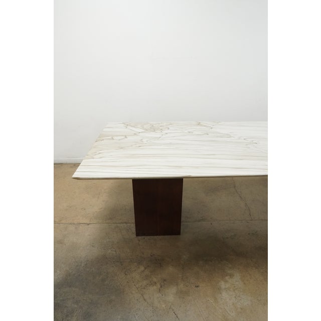 Custom Contemporary Quartzite Top Dining Table For Sale - Image 10 of 16