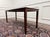 Brown English Wood Writing Desk with Leather Top For Sale - Image 8 of 14