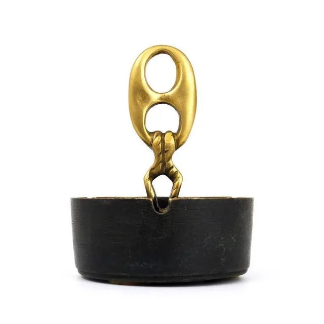 Modernist Brass Maritime Ashtray, Austria, 1950s For Sale - Image 4 of 9