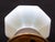 Antique Wide Shank Iridescent Milk Glass Door Knob Set For Sale - Image 6 of 6