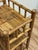Vintage Scorched Chunky Bamboo 3 Tier Etagere For Sale - Image 10 of 11